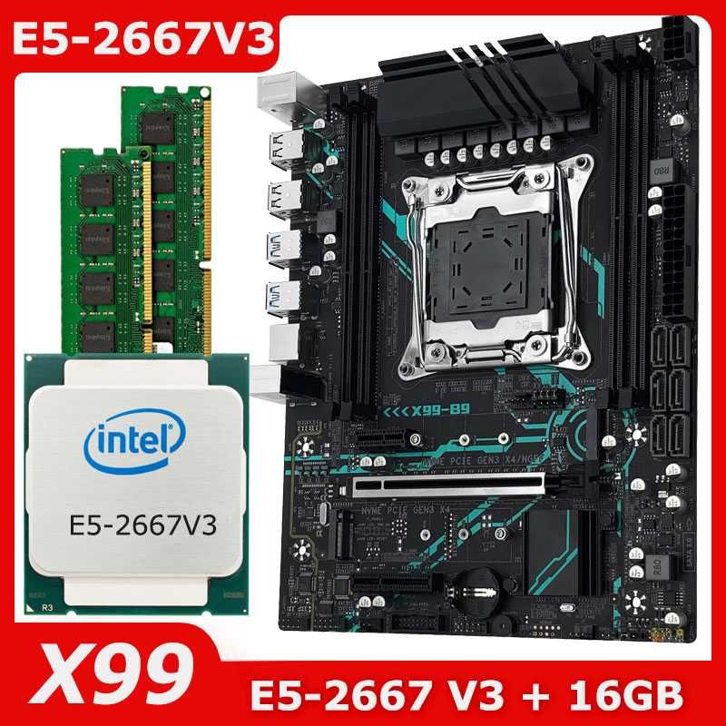 MACHINIST X99 B9 / E5 2667 v3 / 16gb (2x8)