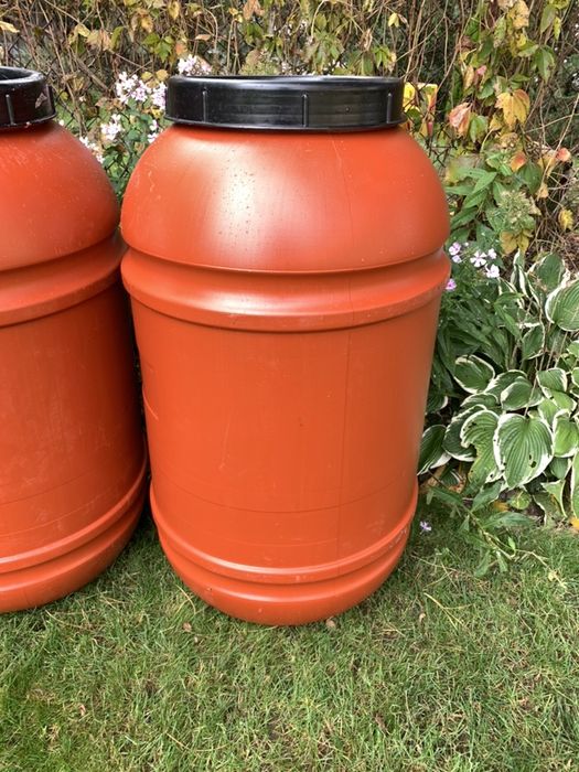 Gratis kurier, Beczka 220L - 250L. Spozywcza brązowa