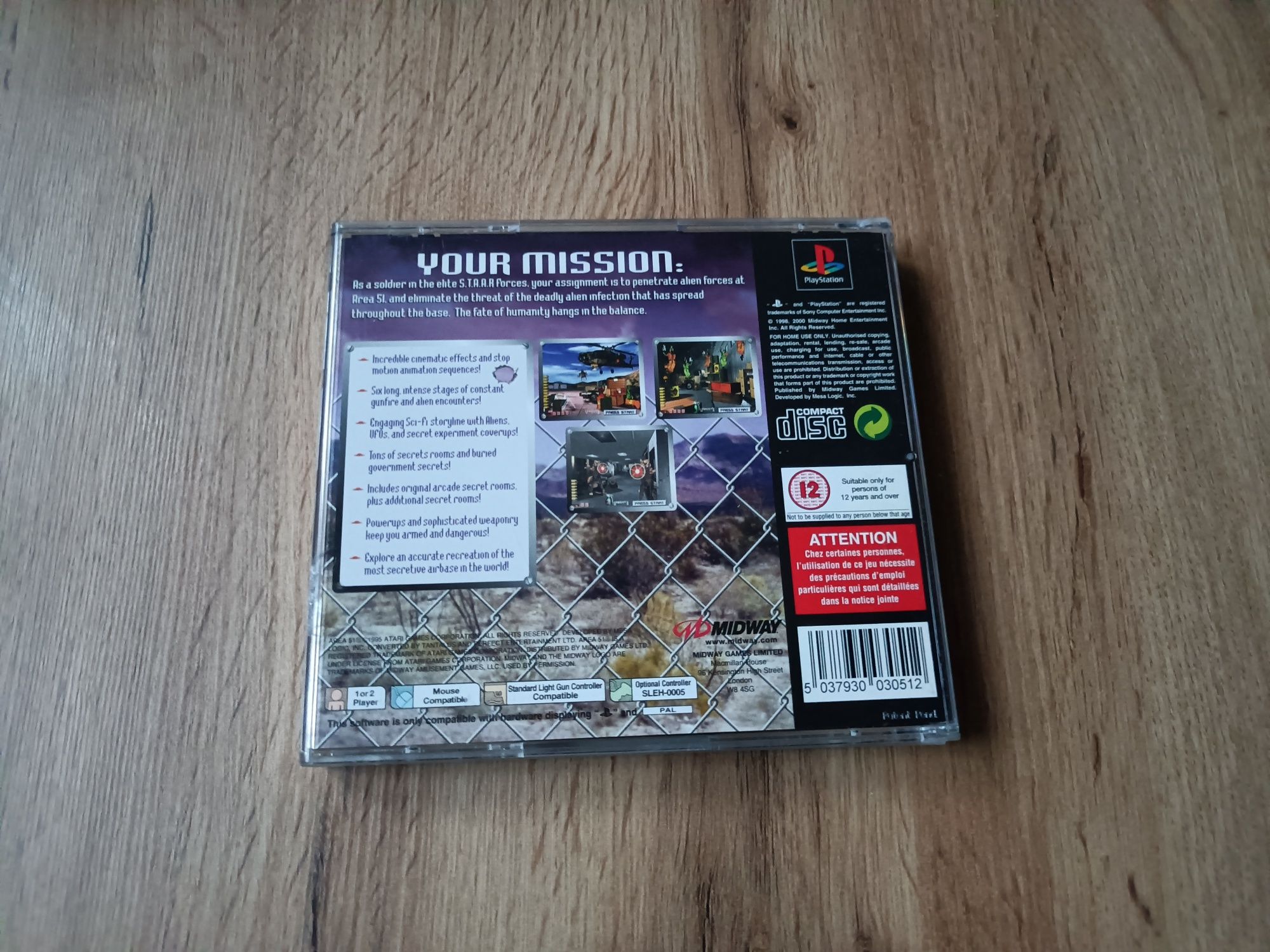 Area 51 PlayStation 1