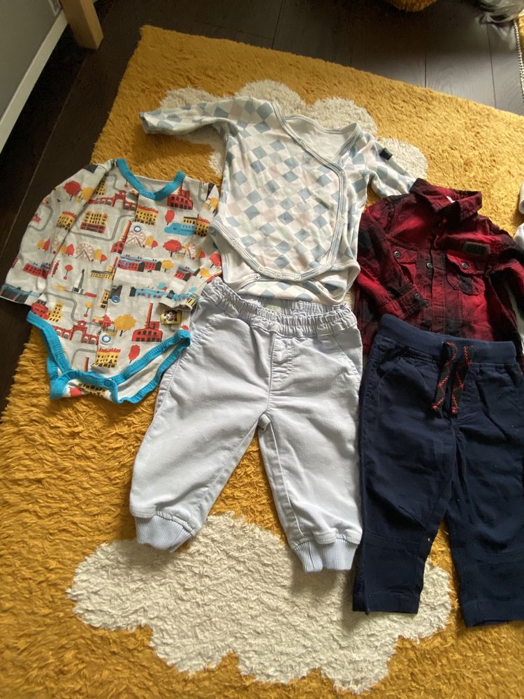 Komplet zestaw Newbie Smyk H&M Benetton Coccodrillo 68 bluza spodnie