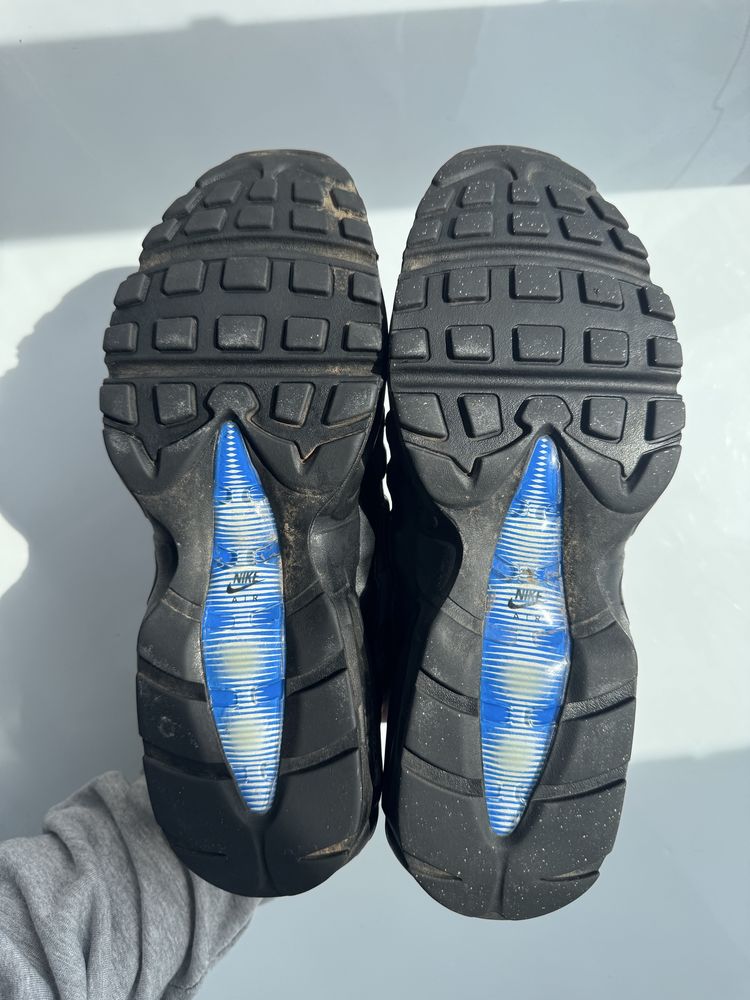 Кроссовки Nike Air Max 95 Black Hyper Cobalt