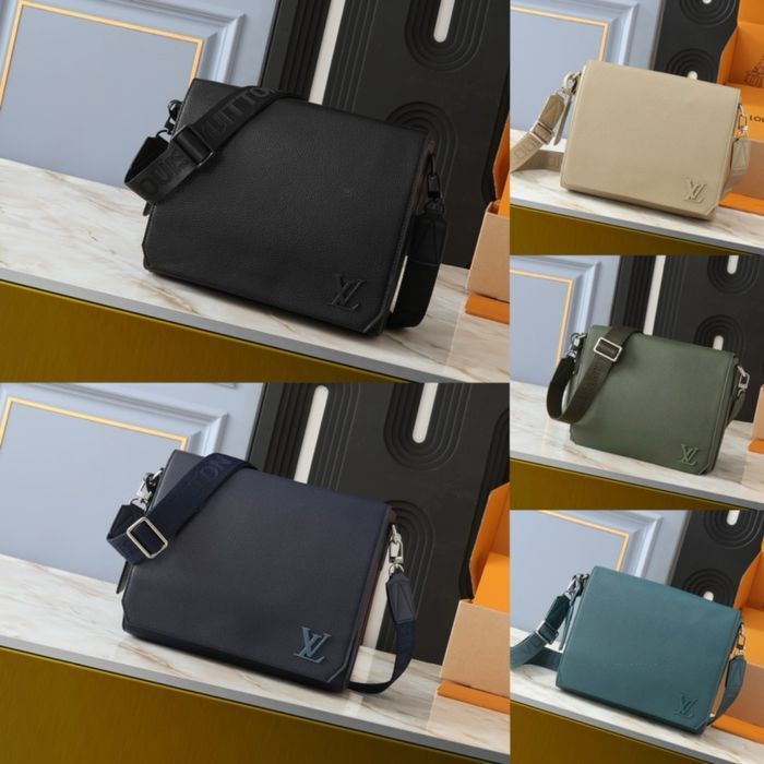 Louis Vuitton Aerogram сумка мужская планшетка зеленая оригинал