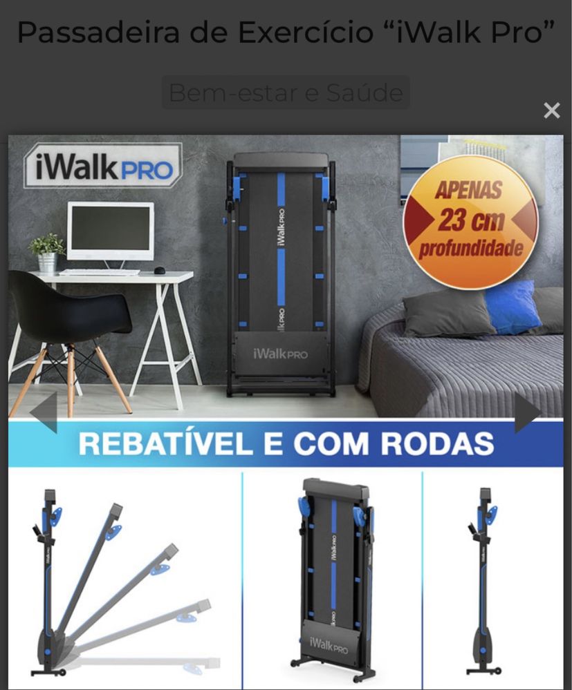 Passadeira i walk pro NOVA.