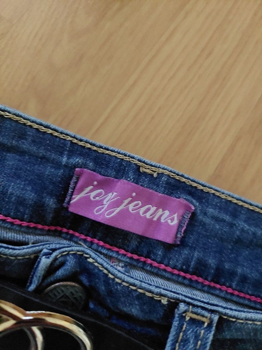 Jeansy skinny M Joy Jeans pasek gratis