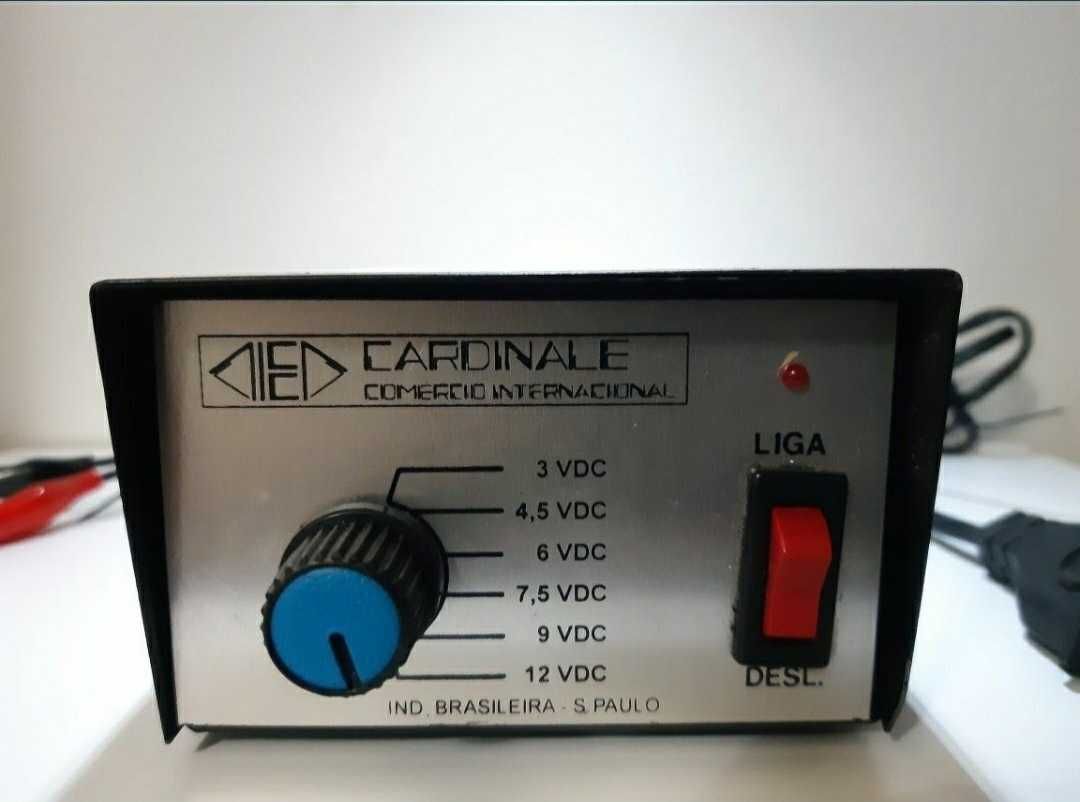 Fonte alimentação / energia, regulável 3V à 12V