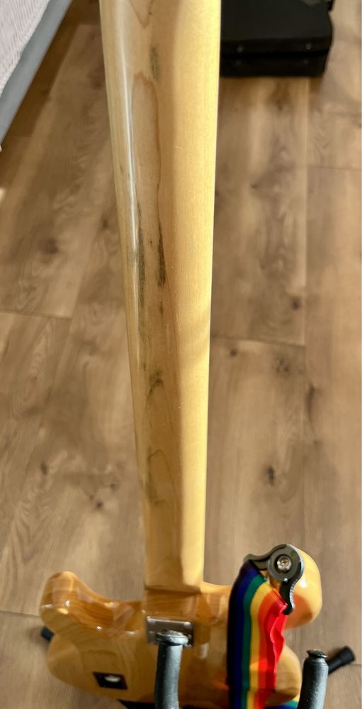Gitara basowa bas Sterling Music Man Ray34 Natural Ash 4 strunowy