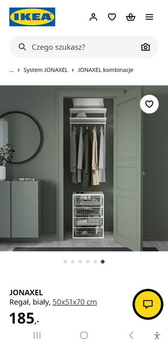 Regał Jonaxel ikea
