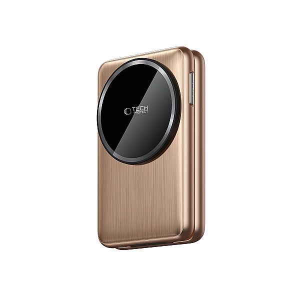 Tech-Protect Qi15W-A42/3In1 Magnetic Magsafe Wireless Charger Desert G