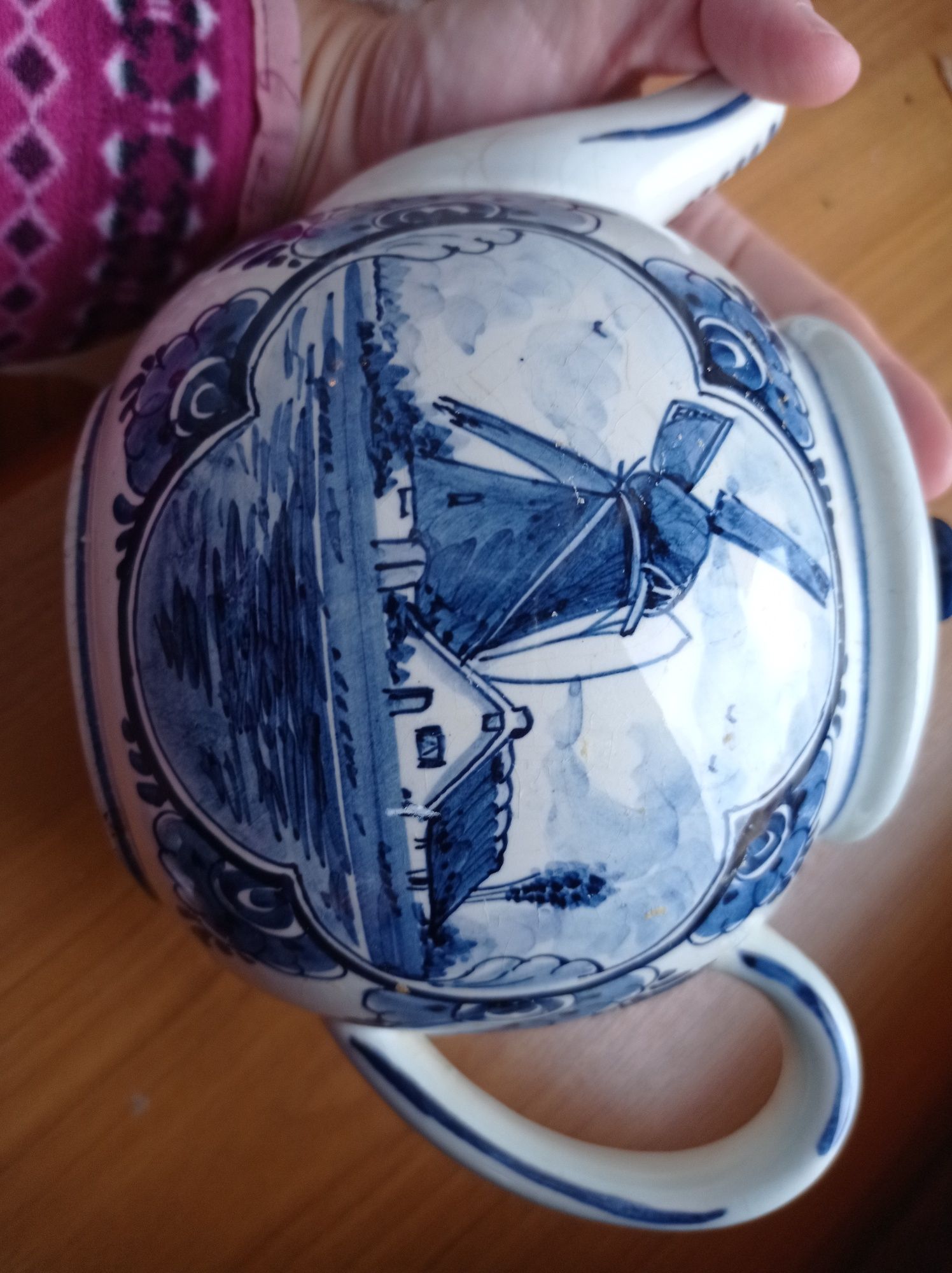Czajnik imbryk z porcelany
