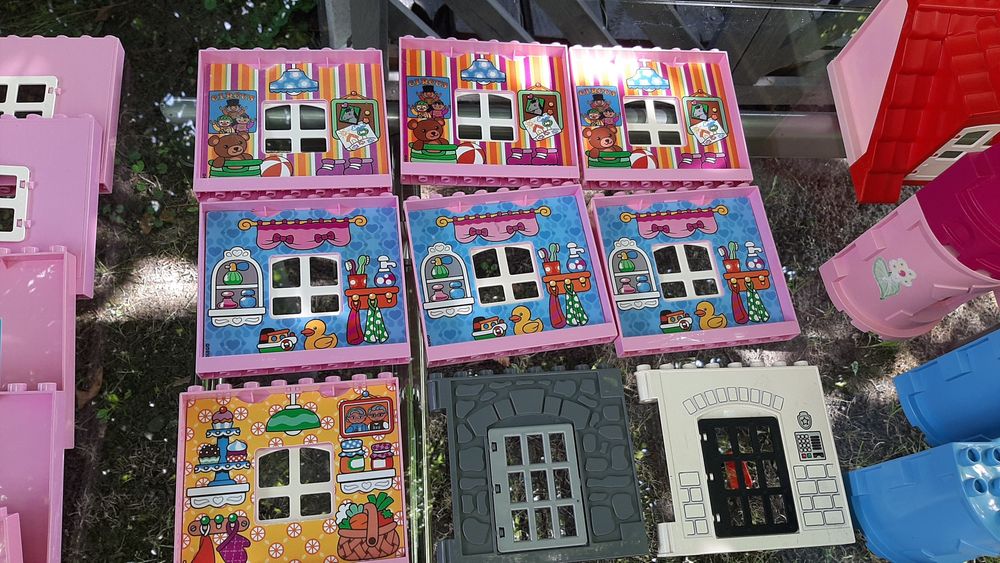 Lego duplo dach ściana drzwi