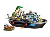 Конструктор 1в1 Lego Jurassic 76942 - корабль с динозавром, 308 дет
