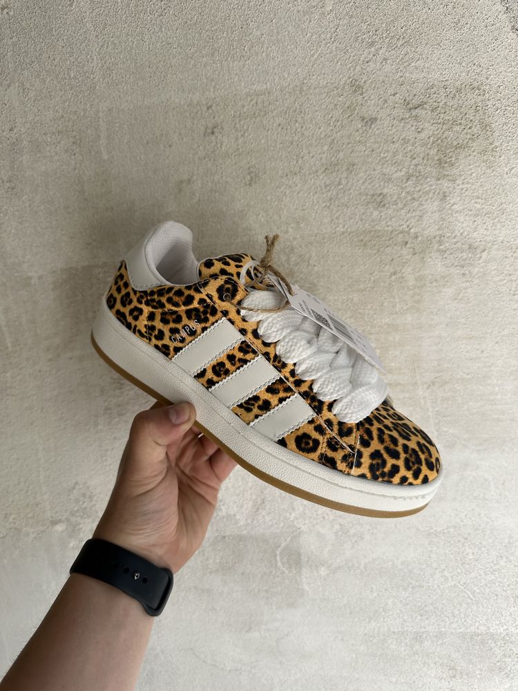 Кросівки Adidas Campus White Leopard