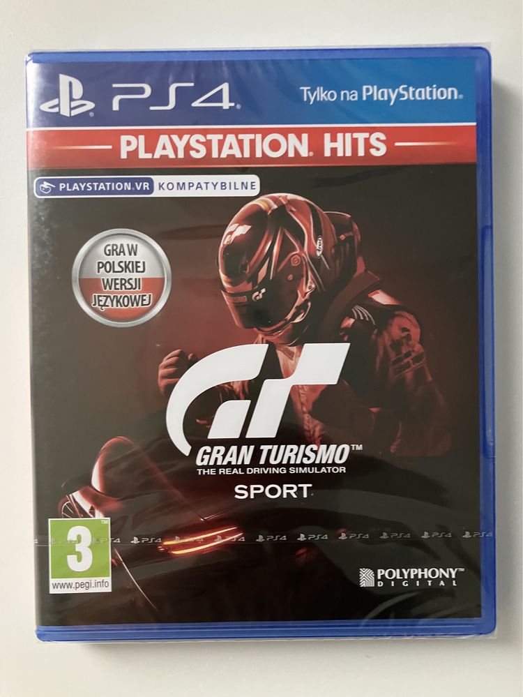Gran Turismo Sport PS4 - nowa, folia