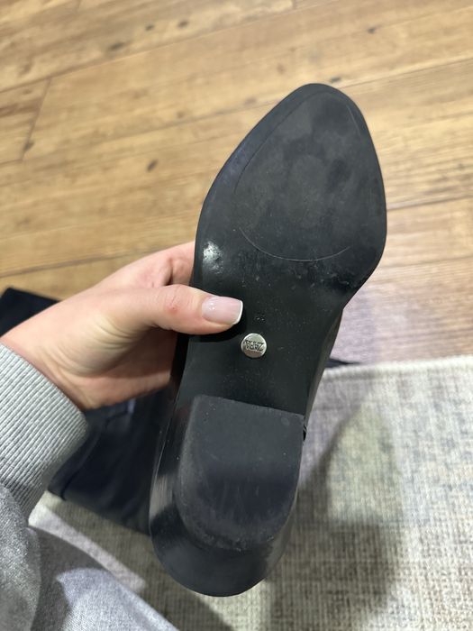 Чоботи- казаки шкіра