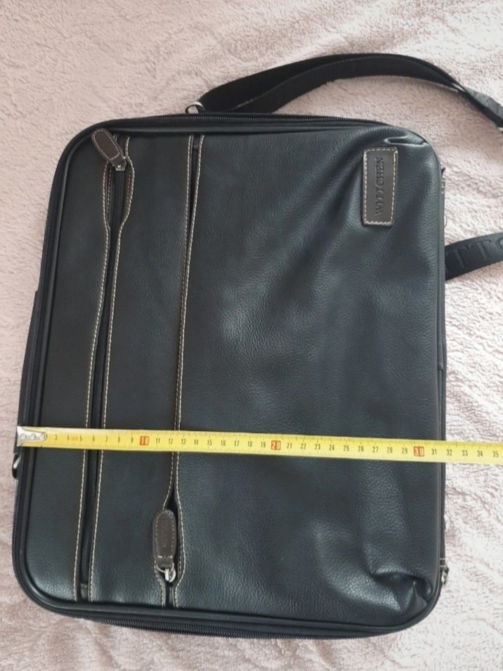 Skórzana torba na laptopa Wittchen
