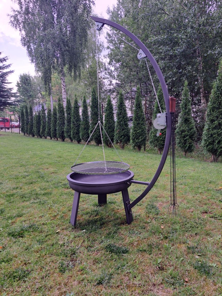 Grill  palenisko ognisko ogrodowe kijki w komplecie