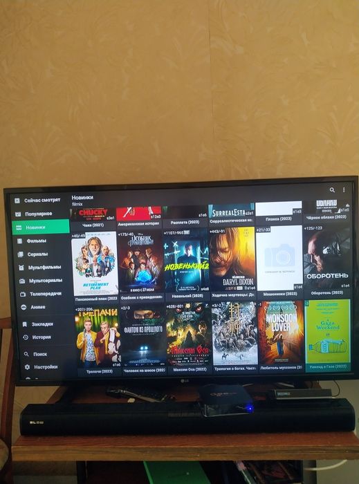 G96 TV Stick – ТВ-приставка на Андроид 14, 2/16 Гб; настроена