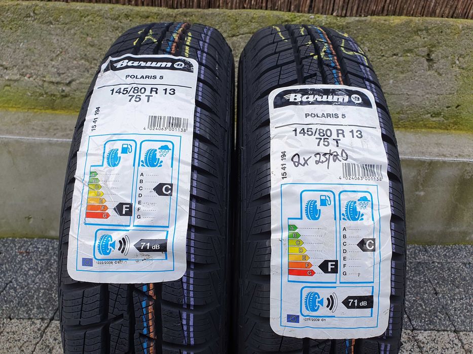 2x 145/80/13 75T Barum Polaris 5 Nowe! 2020r.