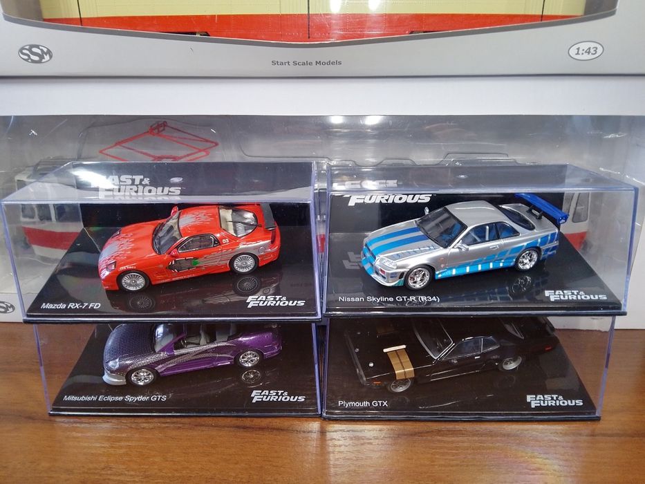 Модели Dodge,Ford, Chevrolet,Plymouth, Nissan, Jensen Fast& Furious 1: