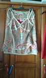 Conjunto saia e top CH (seda)