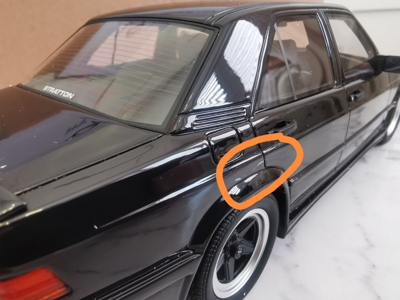 1:18 Mercedes 190E 2.3 AMG hammer Ottomobile autoart kyosho norev cmc