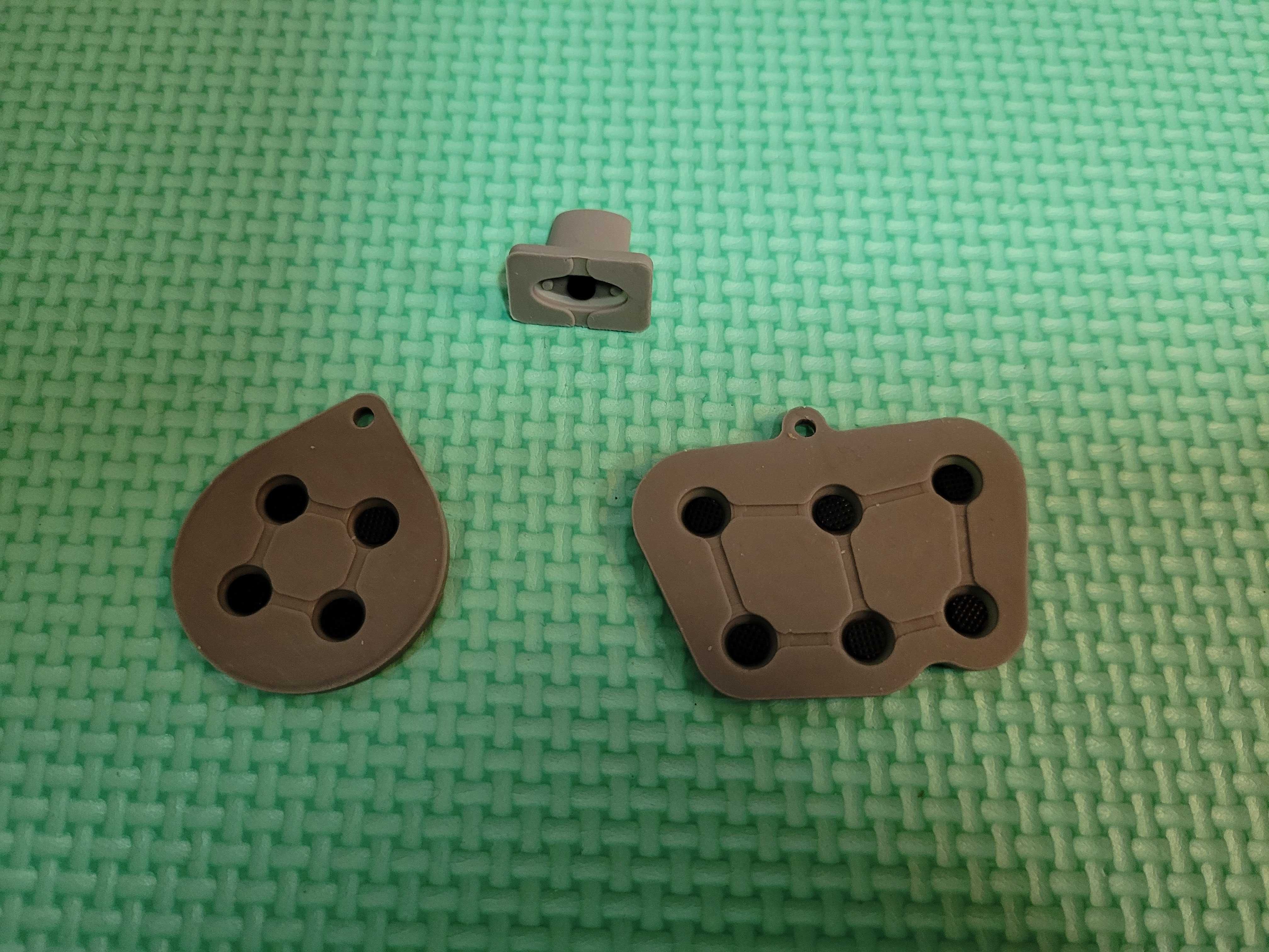 Gumki pod przyciski Sega Saturn pad, kontroler