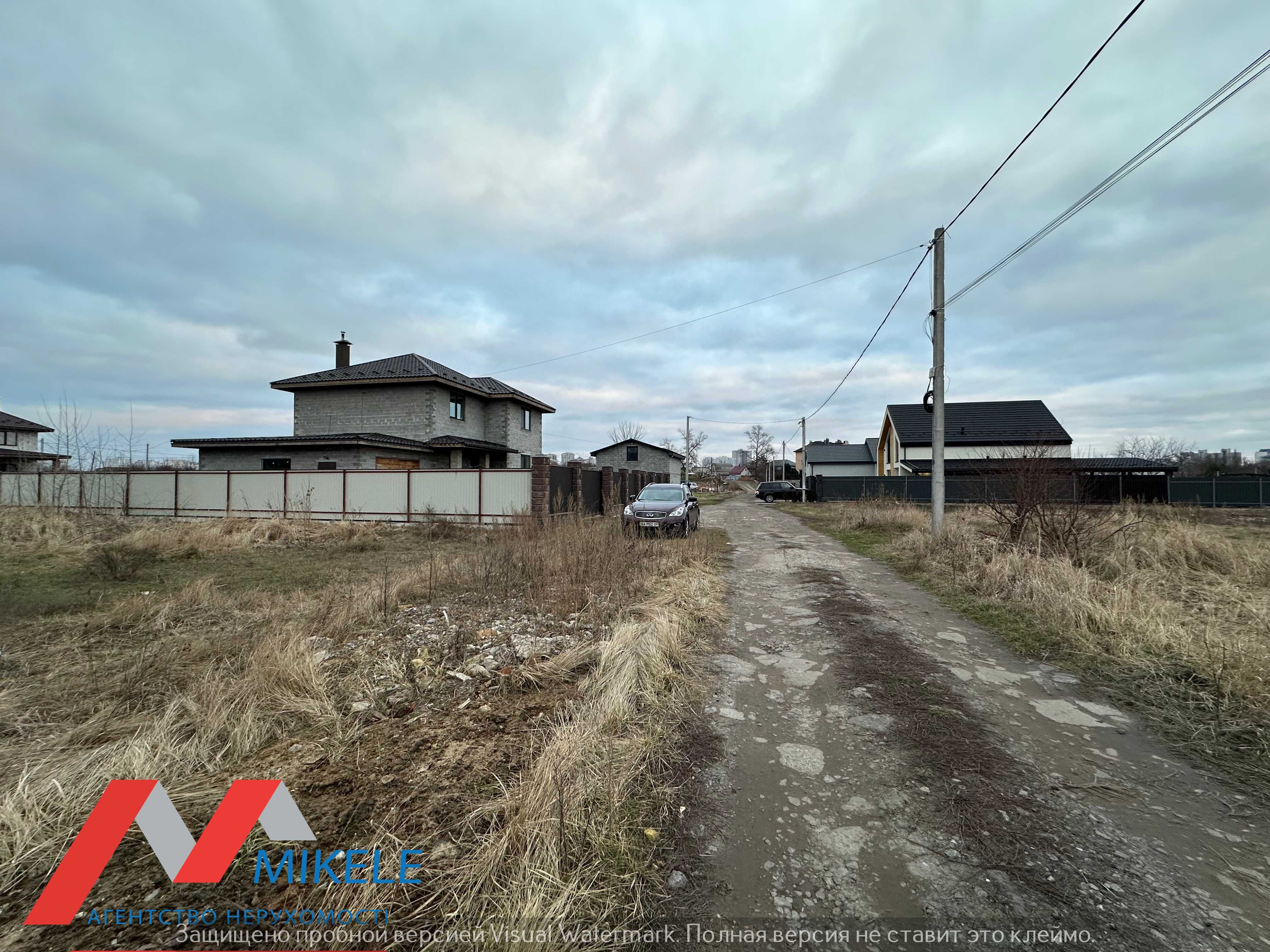 Участок 12 сот. початок Троєщини, вул. Городище