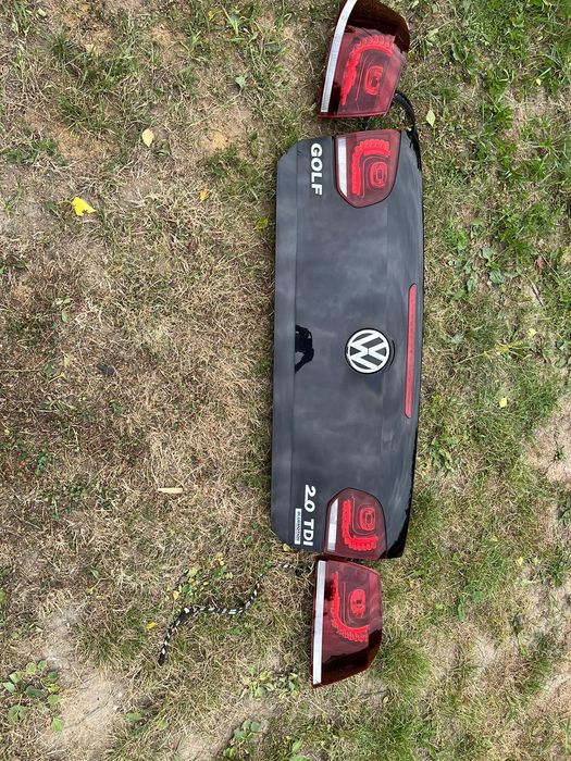 Tył Vw Golf 6 Cabrio Lampy Led Klapa komplet