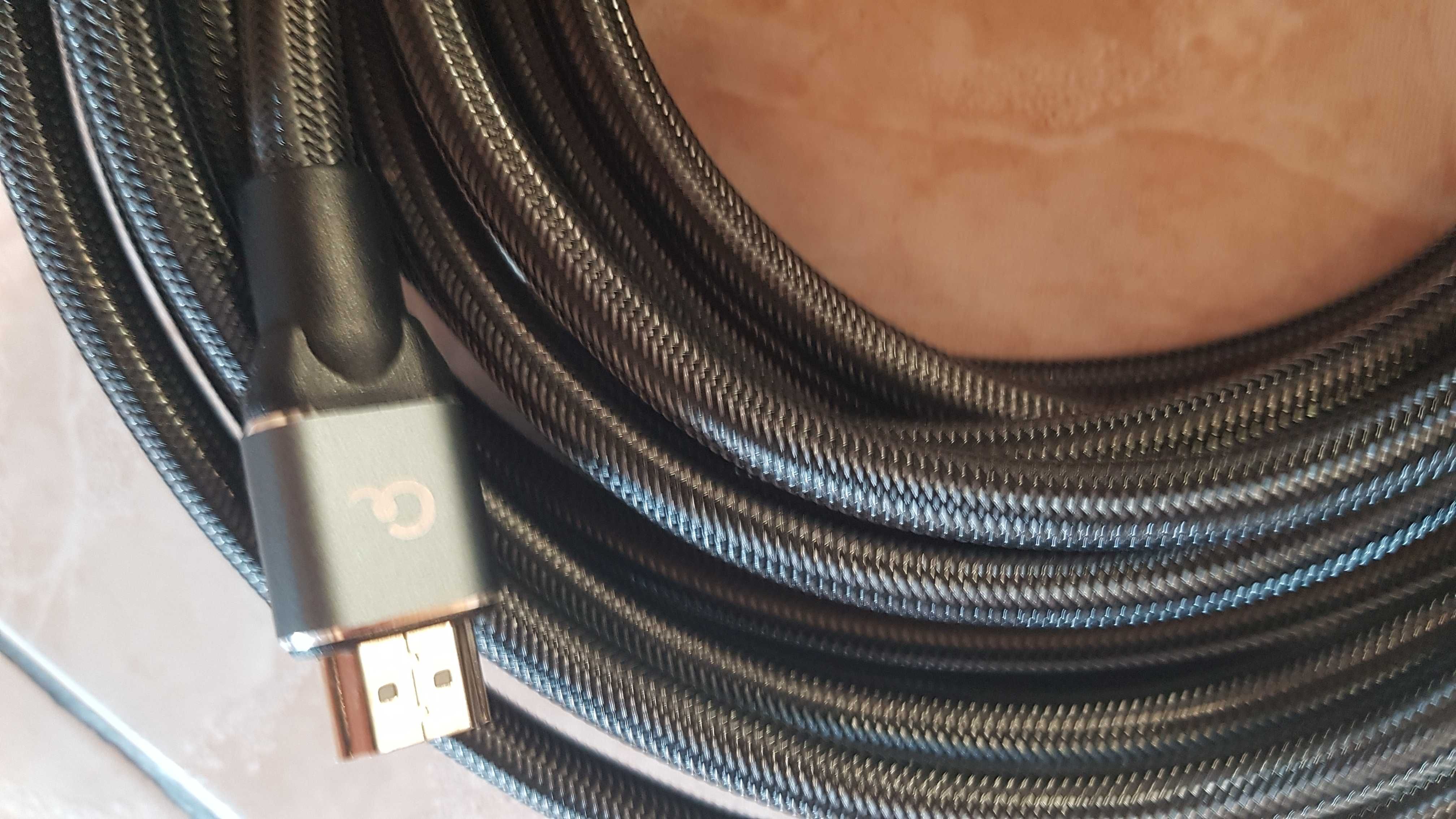 Kabel HDMI 7,5m 7.5 metra dlugi kabel przewod HDMI x 2 profesjonalny