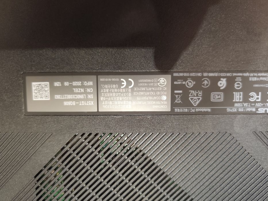 Asus X571GT i5-9300h/GTX1650/16озу/512nvme