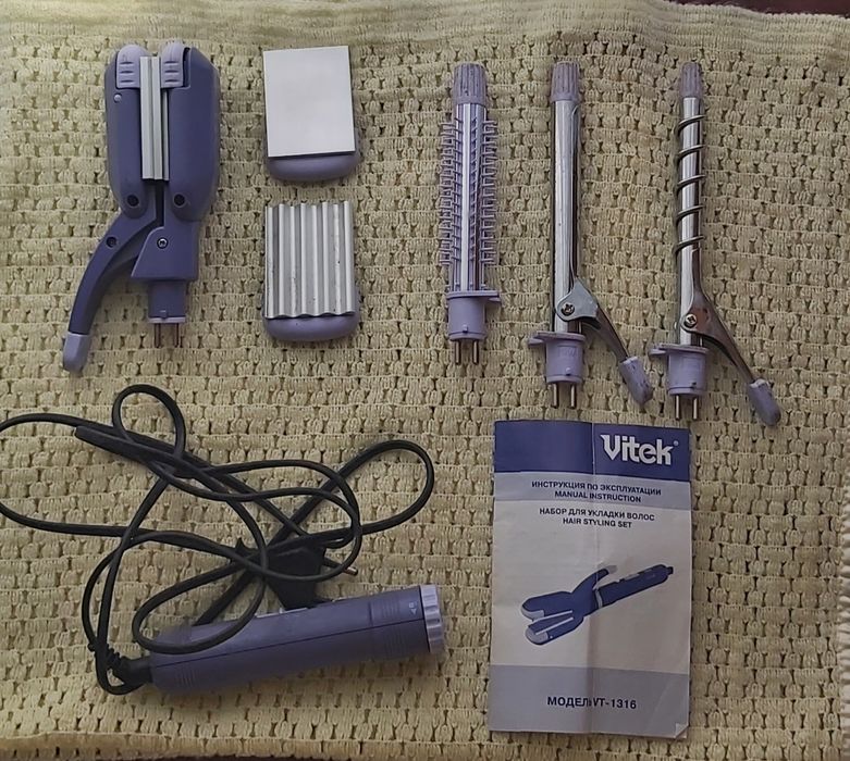 Утюжок плойка Vitek