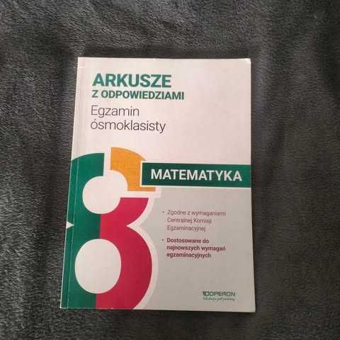 Arkusze z odpowiedziami egzamin ósmoklasisty matematyka
