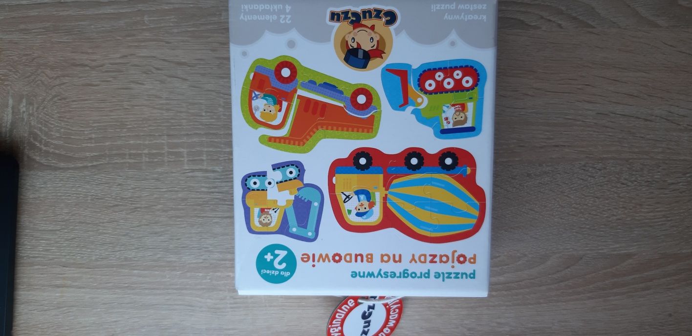 Zabawki puzzle czuczu układanki klocki