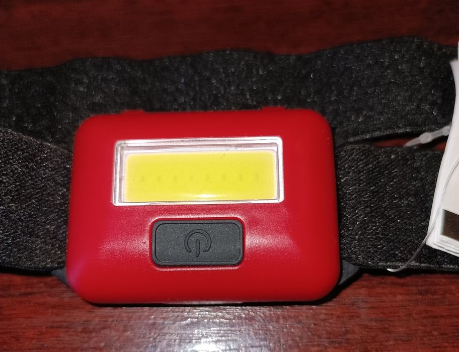 Nowa latarka czołowa LED, bardzo silne światło