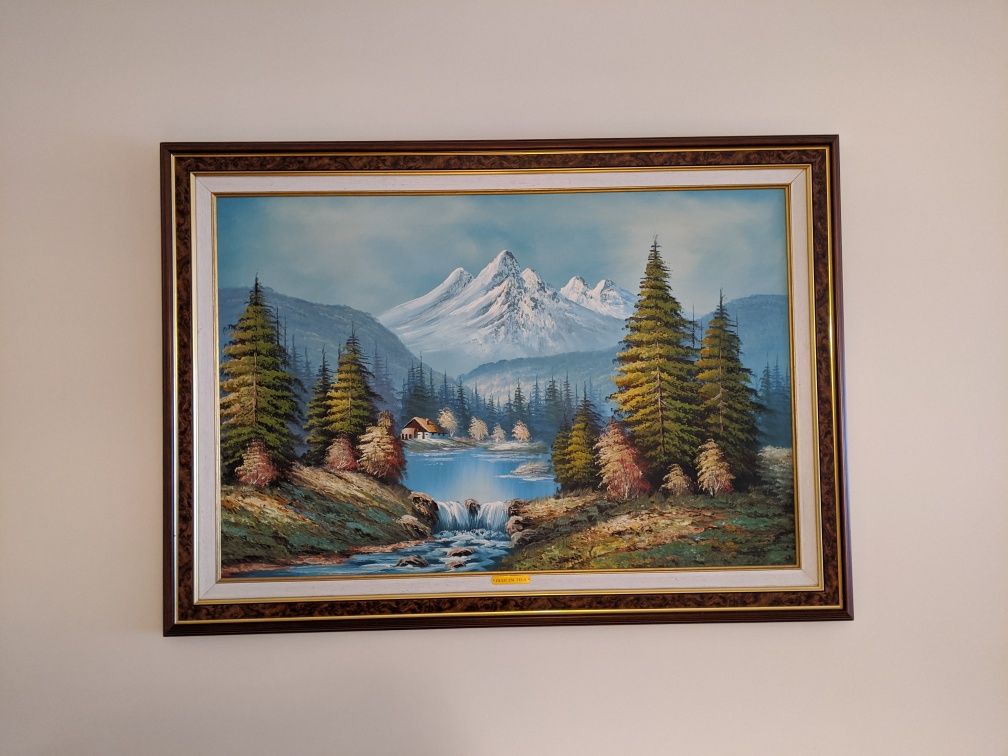 Quadro Paisagem Montanhosa