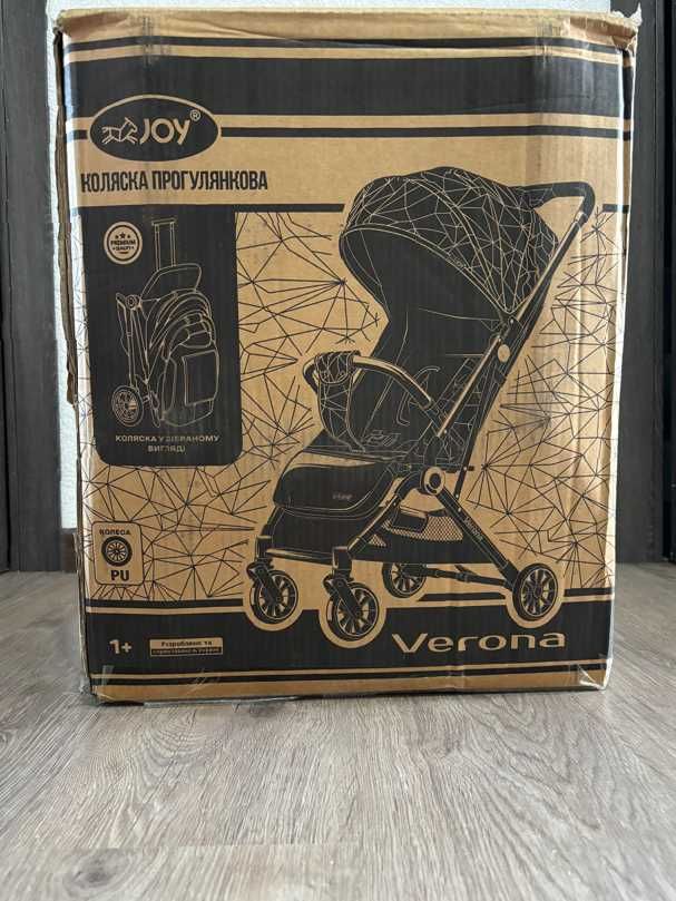 Прогулочная компактная коляска дитячий візок joy verona прогулянковий