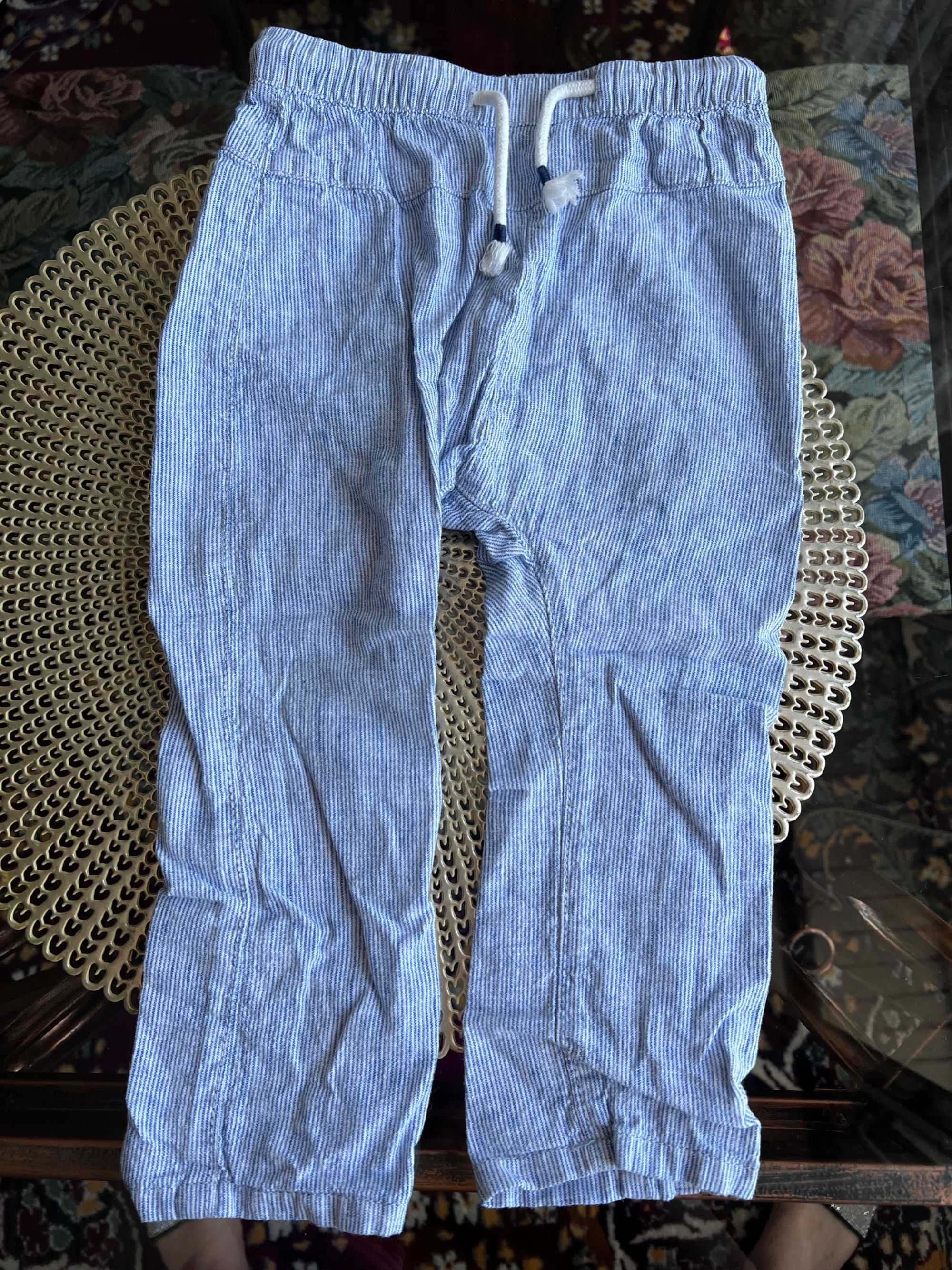 Тоненькі лляні штани на хлопчика,H&M 1,5-2 роки. 92 см