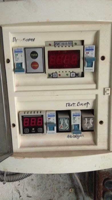 Блок управления, Термопара платиновая, Тельфер