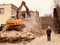 Wyburzenia Rozbiórki Koparka Młot Kucie