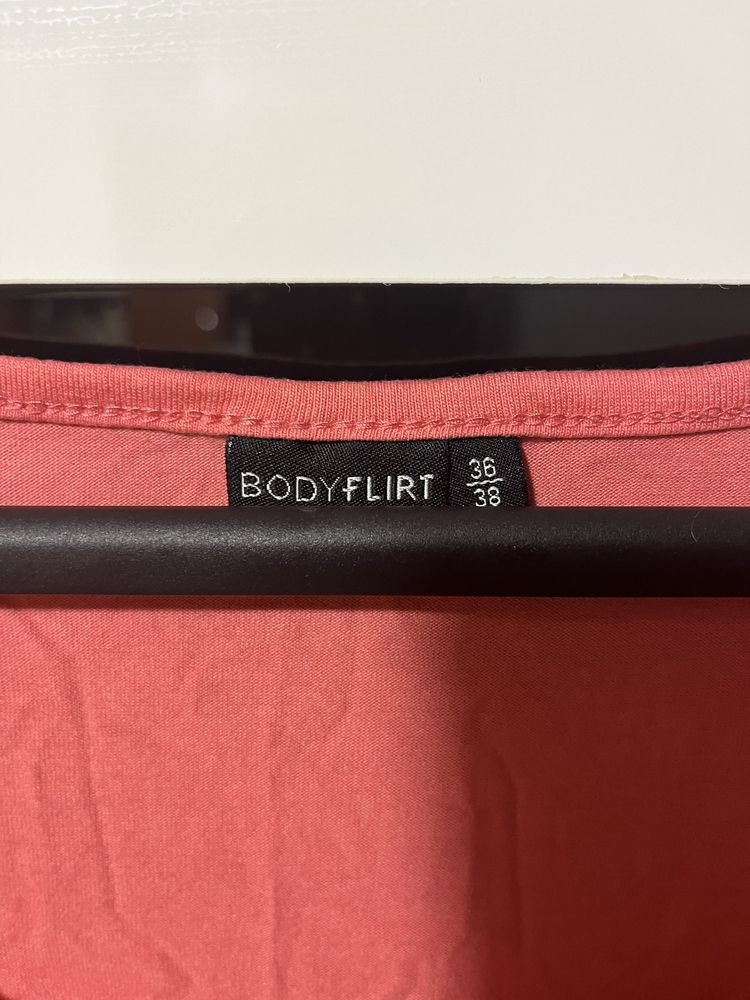 Koszulka bluzka bodyflirt cekiny smile emotka