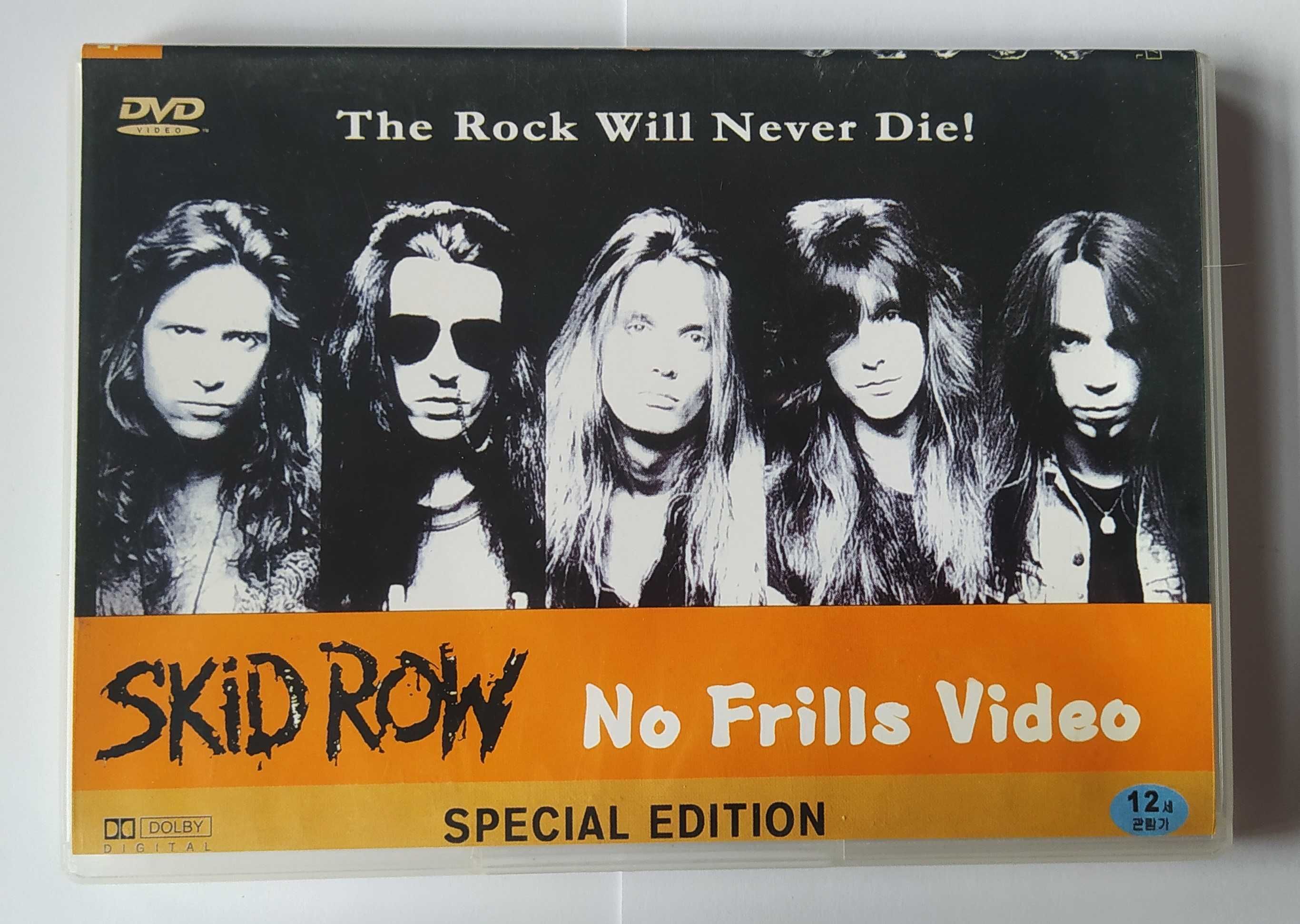SKID ROW No Frills Video Special Edition DVD