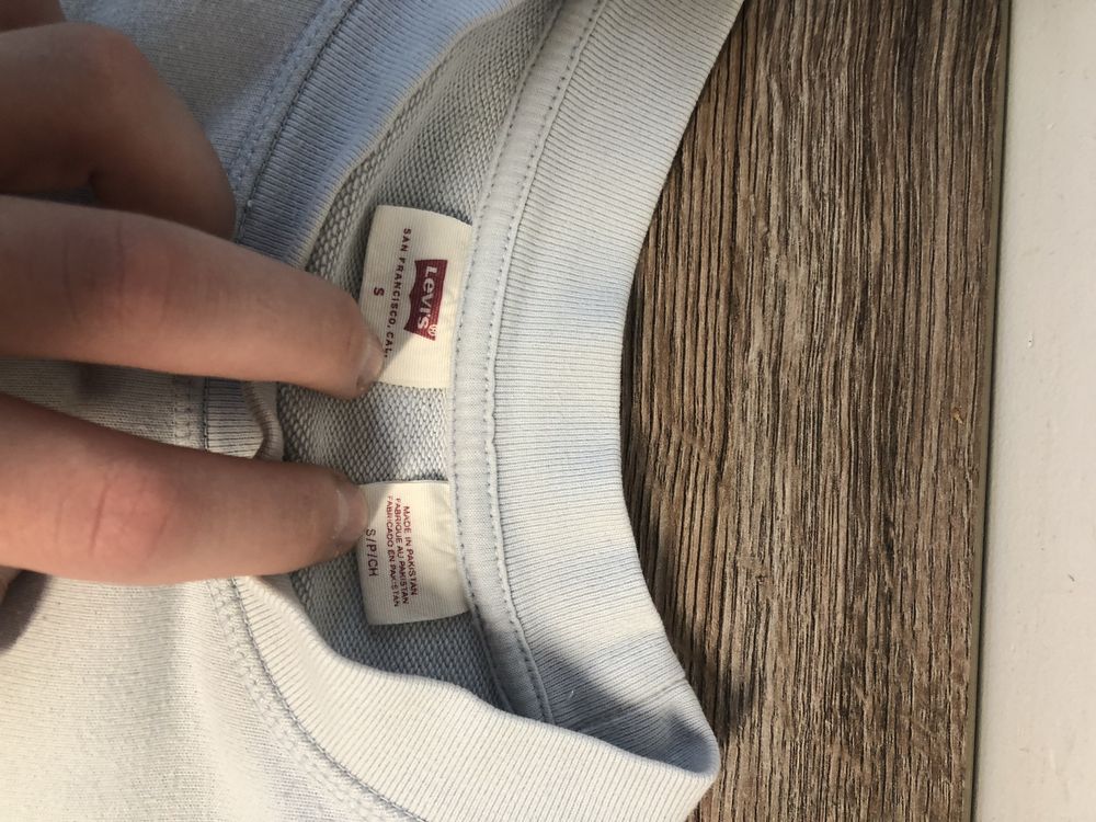 Голубий світшот levi’s