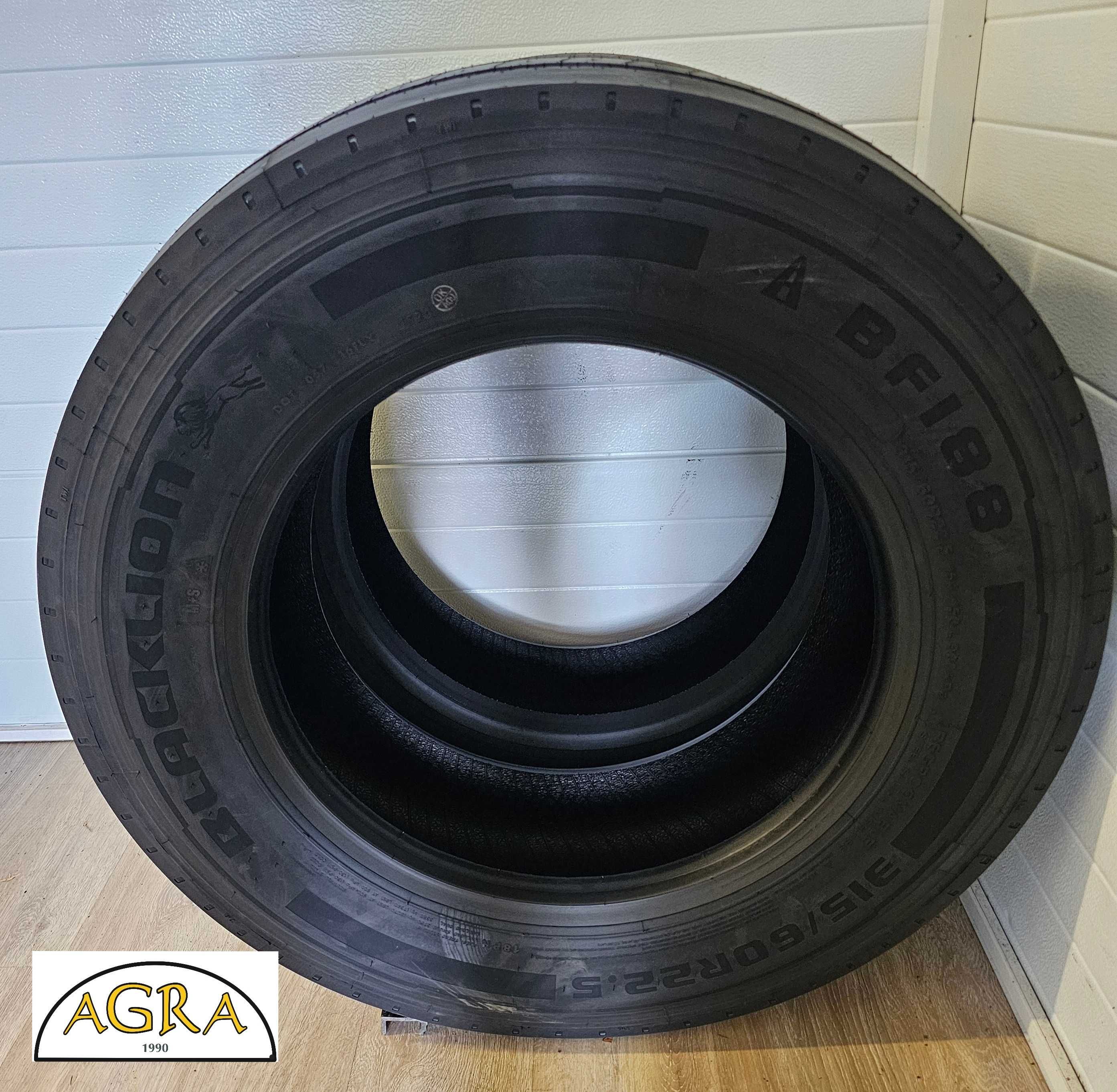 315/60R22.5 (1190netto) BLACKLION  BLACK LION opona opony nowa przód