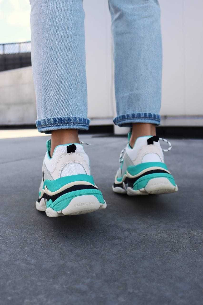 Balenciaga Triple S Mint Grey