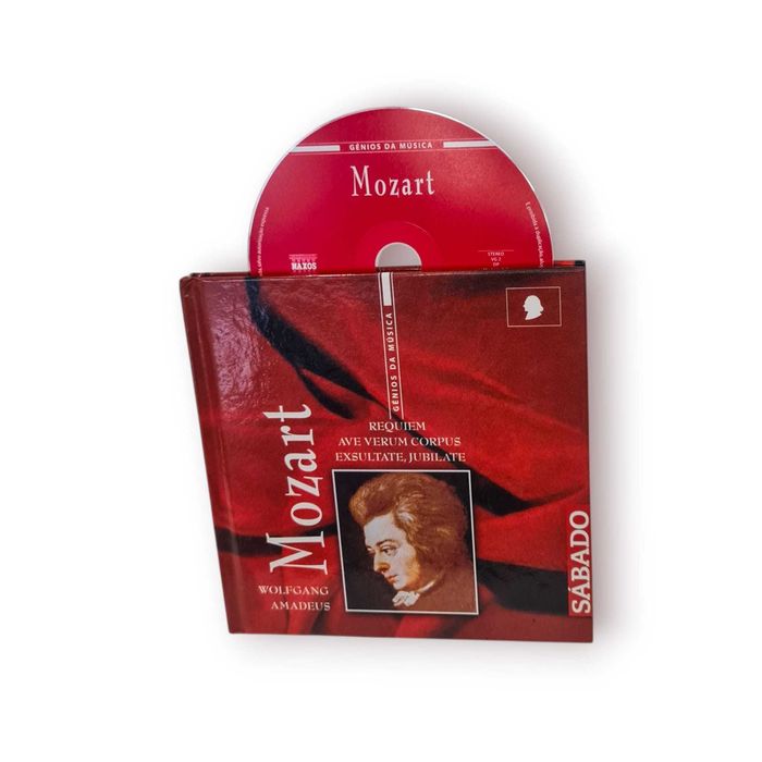 CD Mozart – “Requiem / Ave Verum Corpus / Exsultate, Jubilate” + Livro