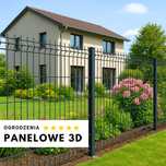 Ogrodzenie panelowe 153 cm + podmurówka | PRODUCENT