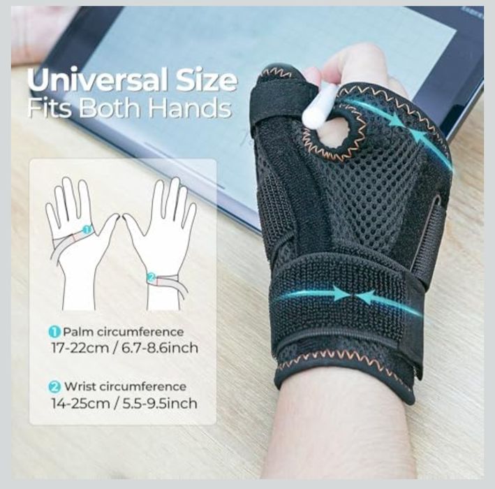 CURECARE Orteza kciuka prawej ręki na artretyzm