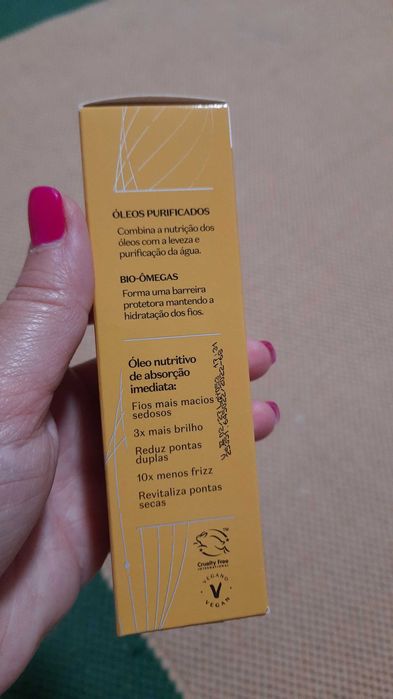 Óleo Nutritivo Capilar MATCH Nutrição Profunda