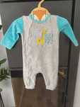 Pajac welurowy Fisher-Price rozmiar 68
