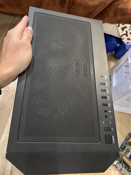 Корпус компьютера пк системный блок frontier ac29a atx argb